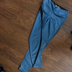 PINK Victoria's Secret Blue Leggings